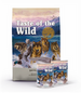 TASTE OF THE WILD Wetlands Canine 12,2 kg + 2 puszki Wetlands 390 g GRATIS!